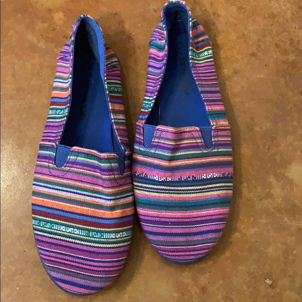 Colorful flats